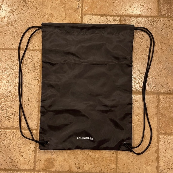 Balenciaga Black Nylon Dust Bag - Picture 1 of 4